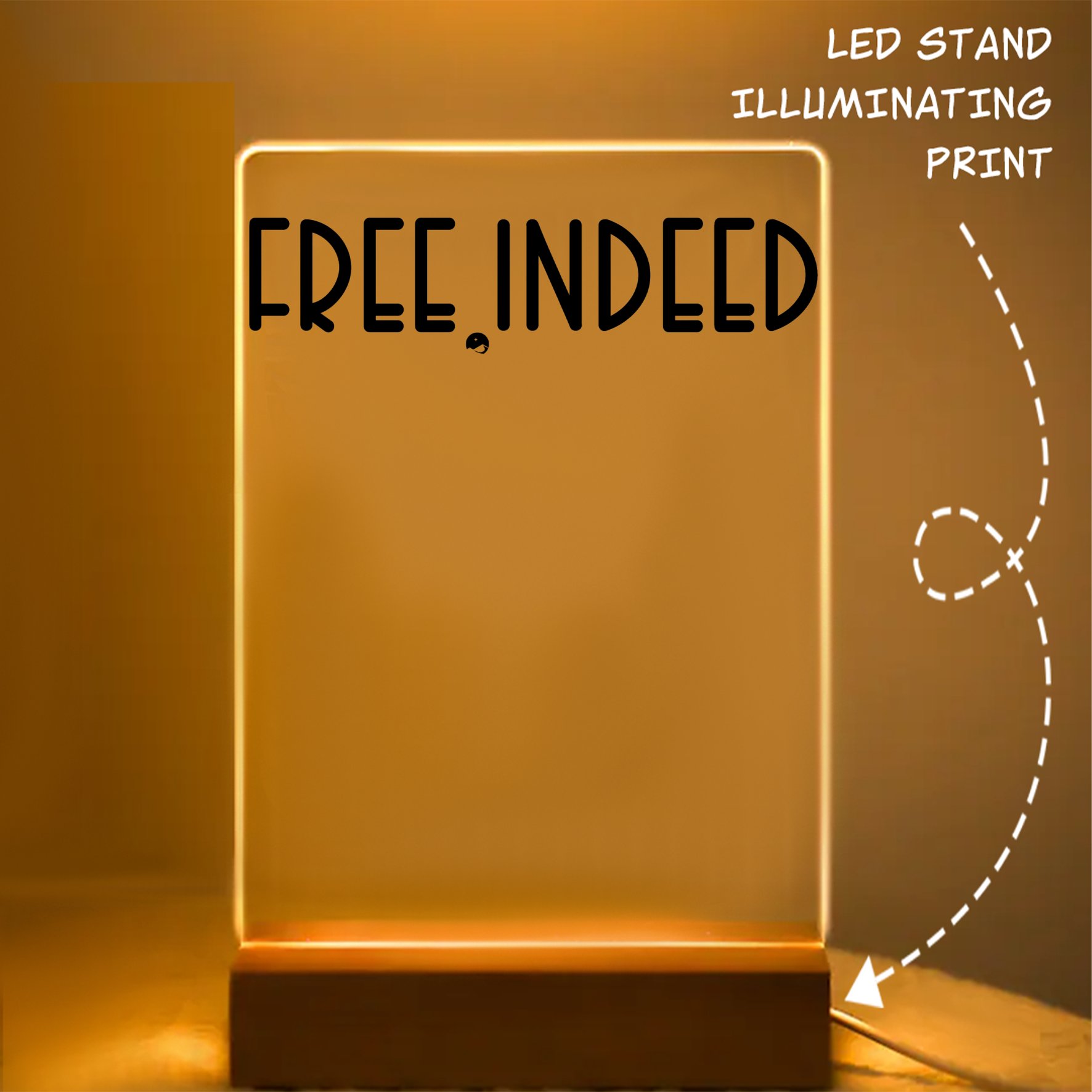 Glass Acrylic Free Indeed