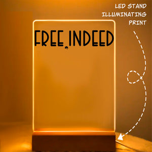 Glass Acrylic Free Indeed