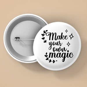 Pin Buttons Make Your Own Magic