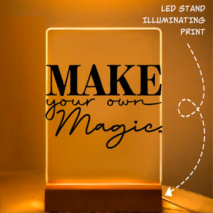 Glass Acrylic Make Your Own Magic