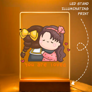 Glass Acrylic You Are Loved