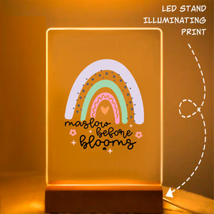 Glass Acrylic Maslow Before Blooms