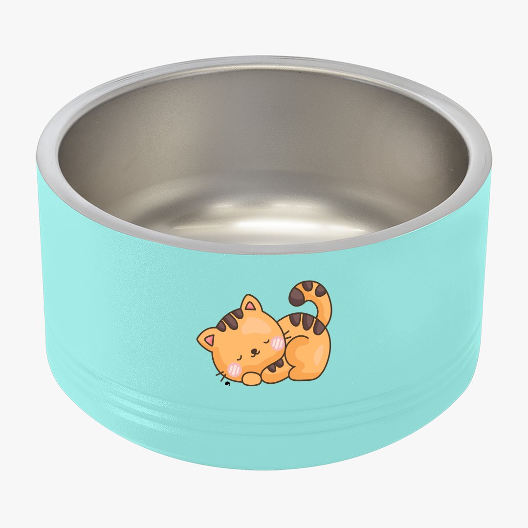 Pet Bowl Cute Cat