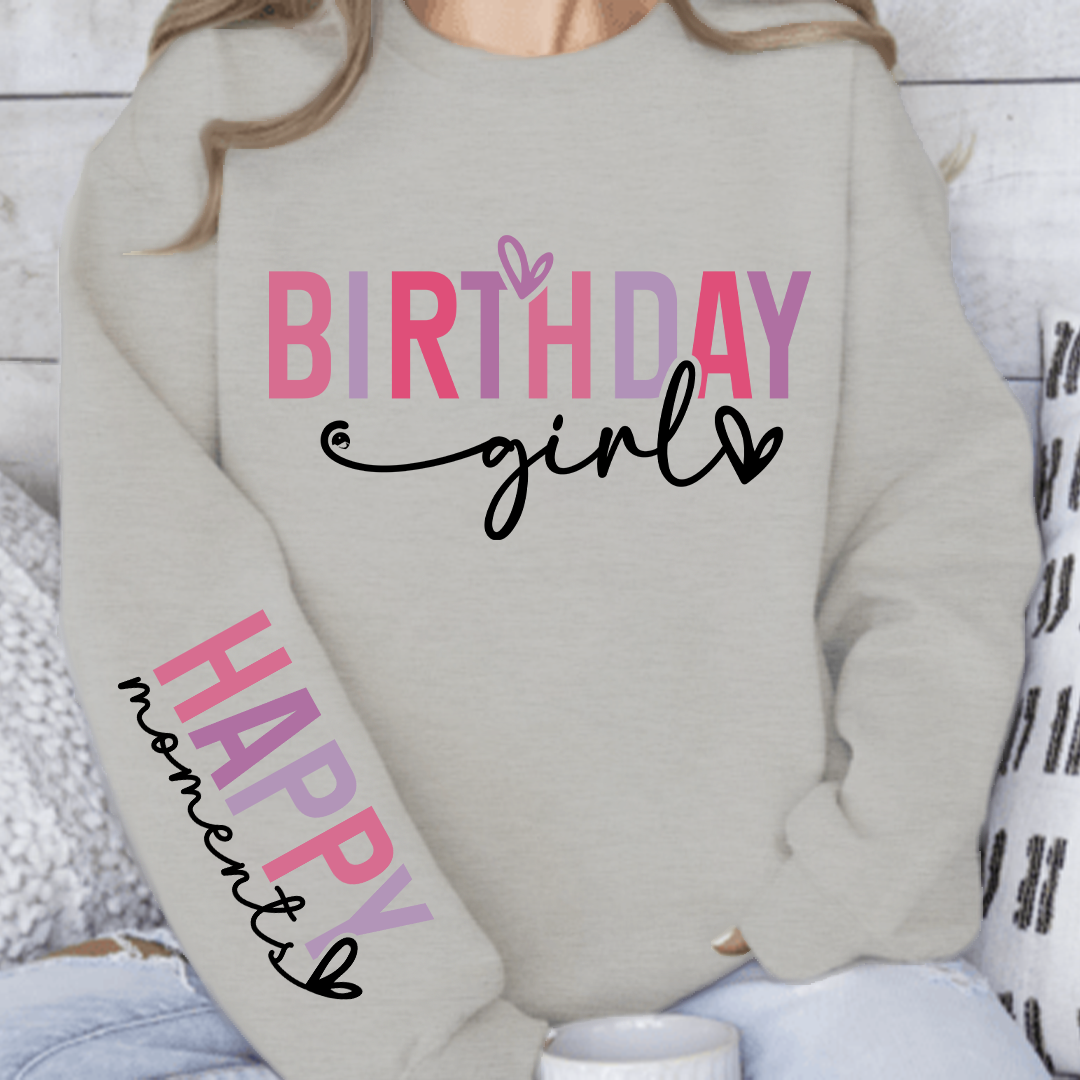 Sweatshirt Unisex Birthday girl