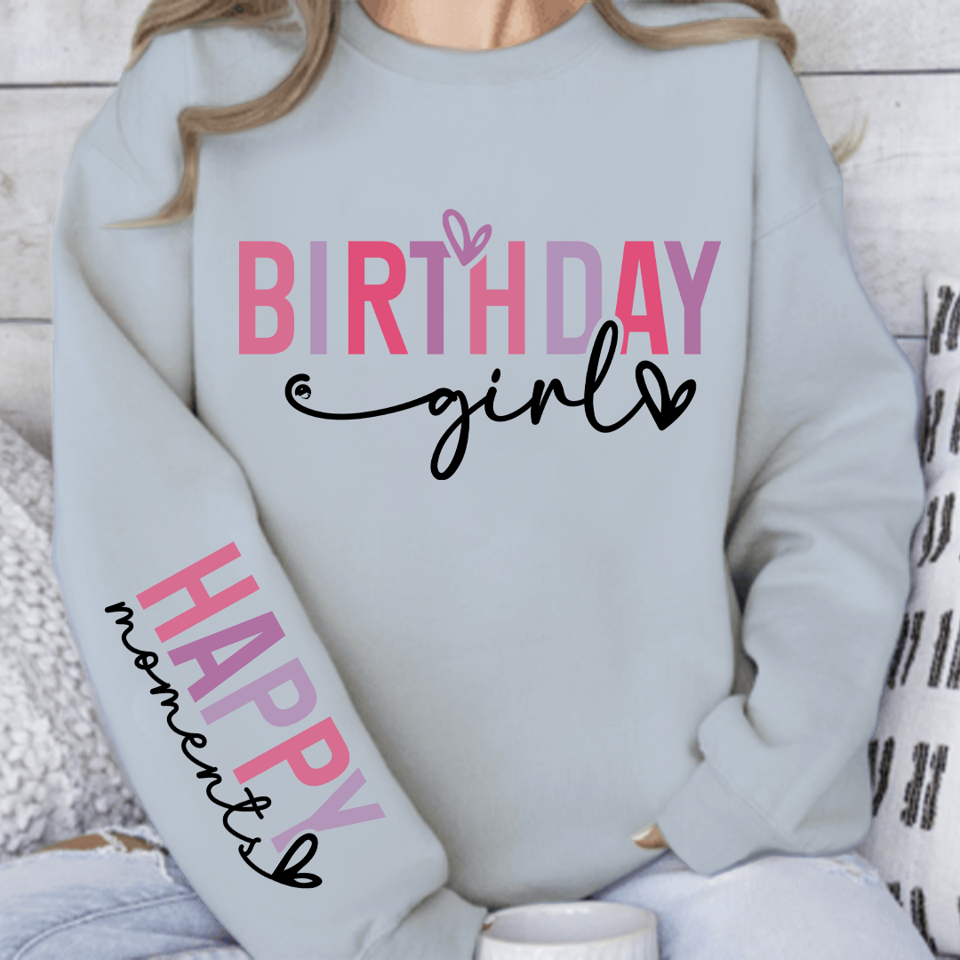 Sweatshirt Unisex Birthday girl