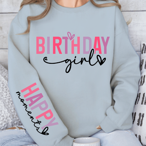 Sweatshirt Unisex Birthday girl
