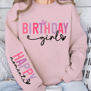 Sweatshirt Unisex Birthday girl
