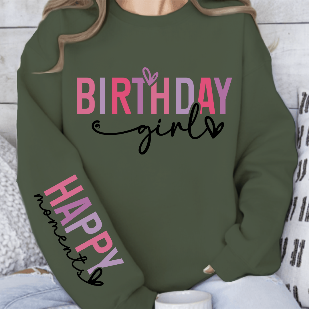 Sweatshirt Unisex Birthday girl
