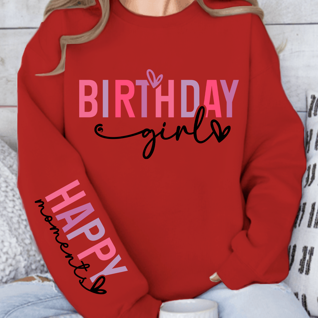 Sweatshirt Unisex Birthday girl