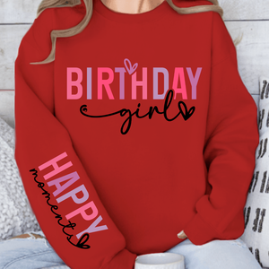 Sweatshirt Unisex Birthday girl