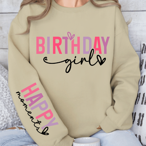 Sweatshirt Unisex Birthday girl