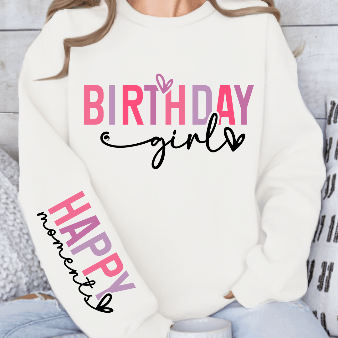 Sweatshirt Unisex Birthday girl