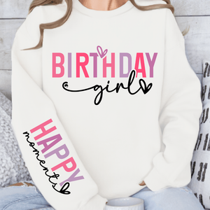 Sweatshirt Unisex Birthday girl
