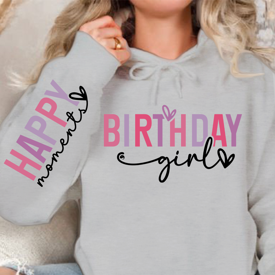 Hoodie Unisex Birthday girl