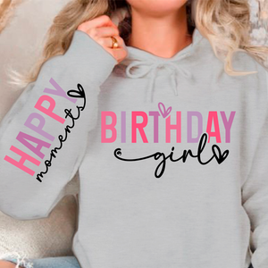 Hoodie Unisex Birthday girl