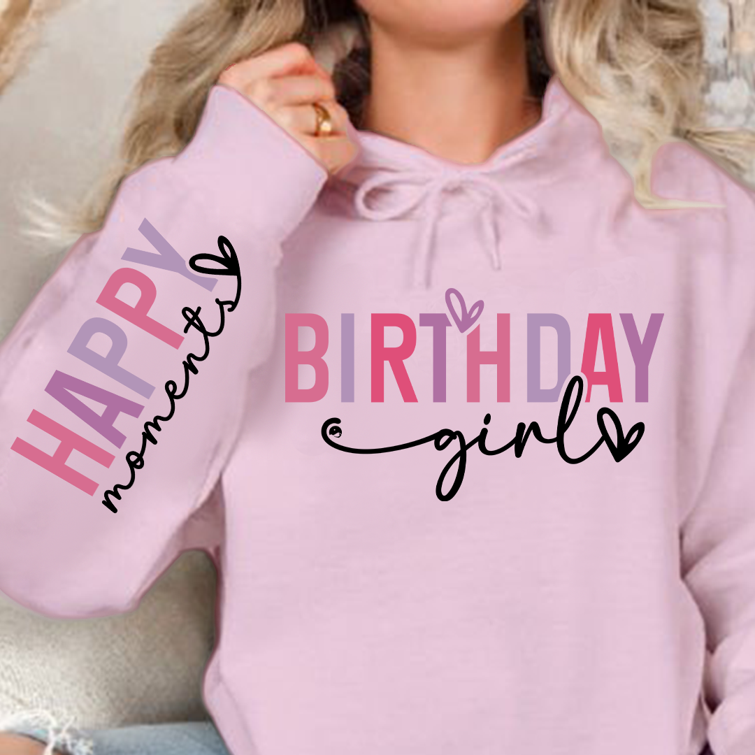 Hoodie Unisex Birthday girl