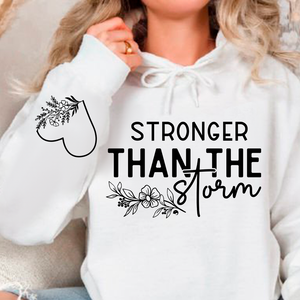Hoodie Unisex Stronger Than The Storm
