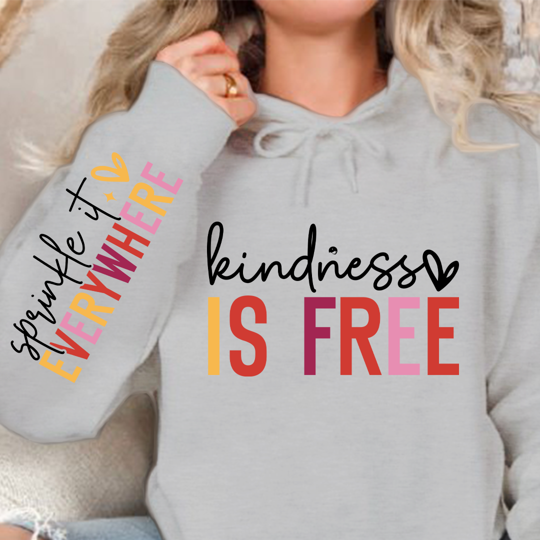 Hoodie Unisex Kindness is free