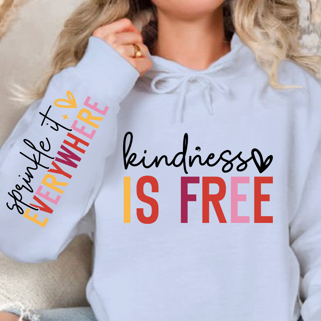 Hoodie Unisex Kindness is free