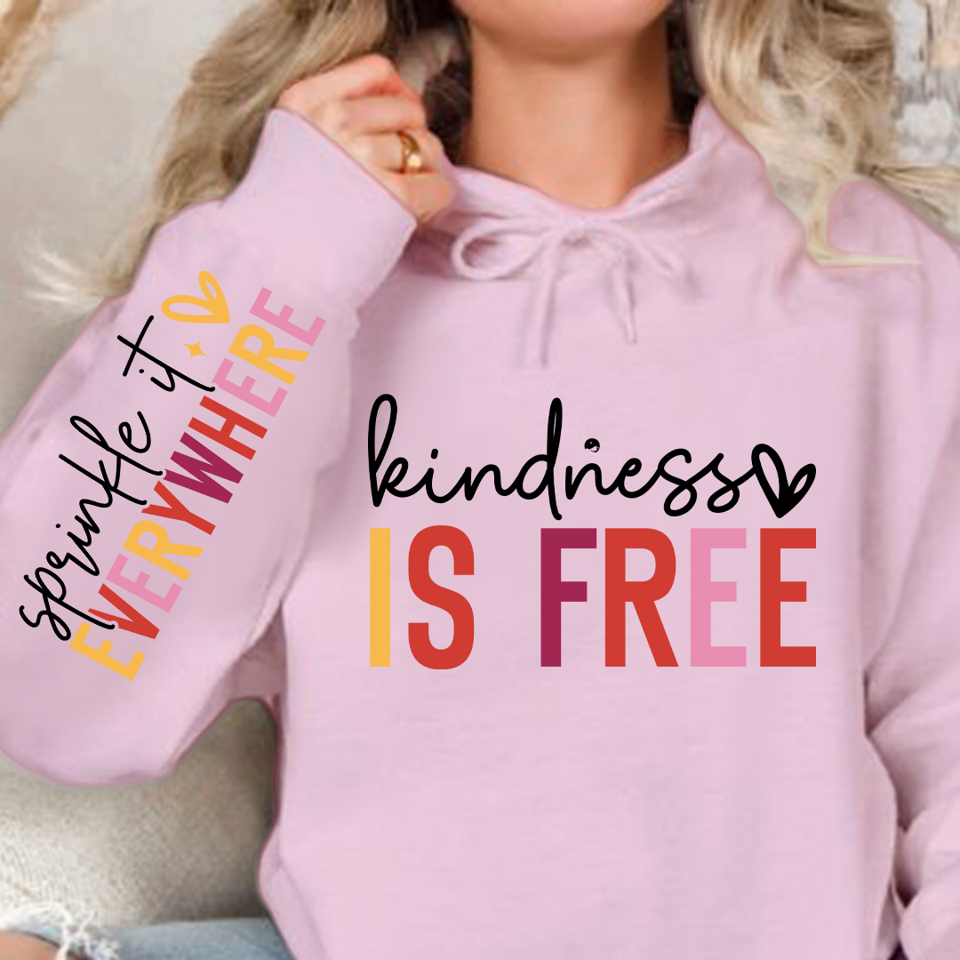 Hoodie Unisex Kindness is free