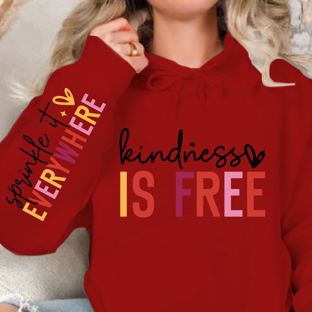 Hoodie Unisex Kindness is free