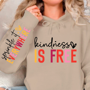 Hoodie Unisex Kindness is free