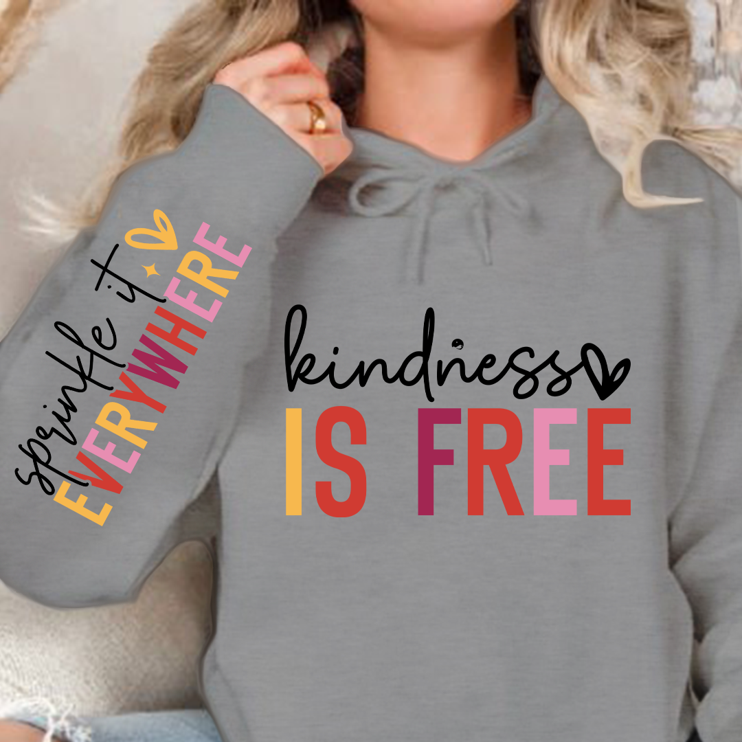 Hoodie Unisex Kindness is free