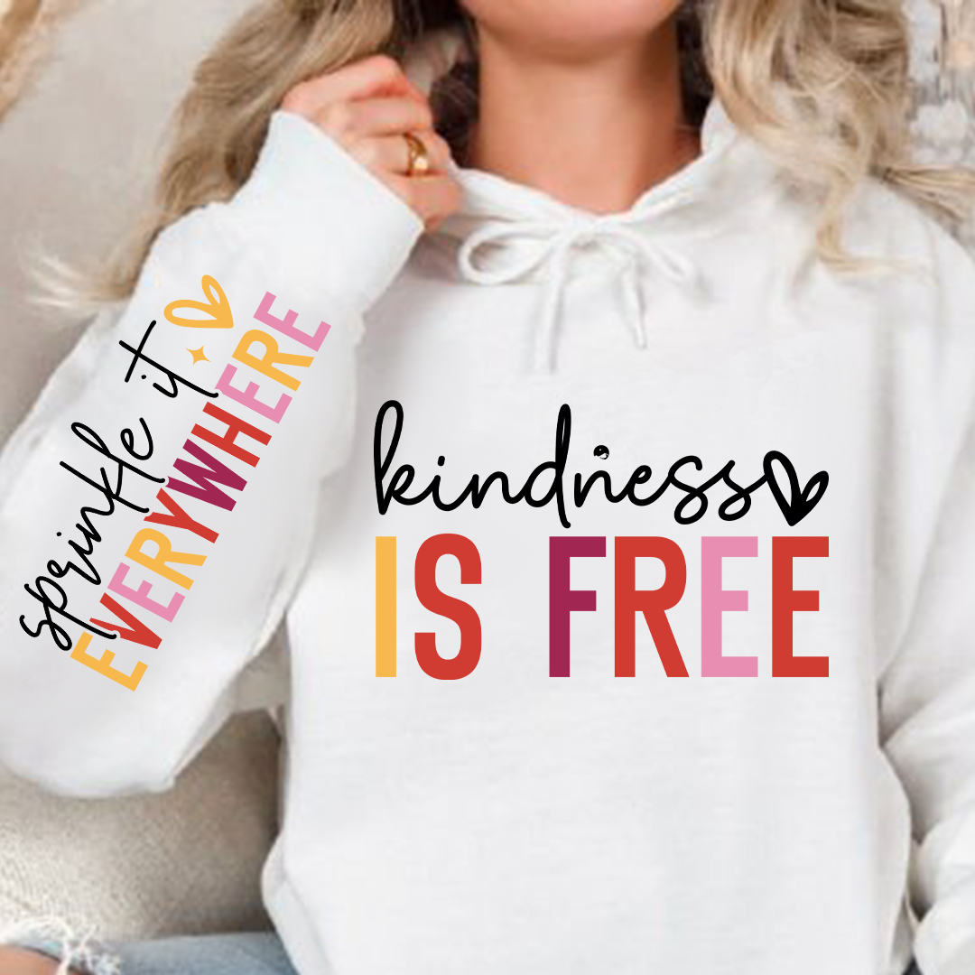 Hoodie Unisex Kindness is free