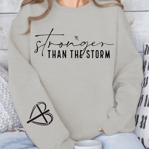 Sweatshirt Unisex Stronger Than The Storm