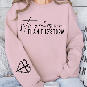Sweatshirt Unisex Stronger Than The Storm
