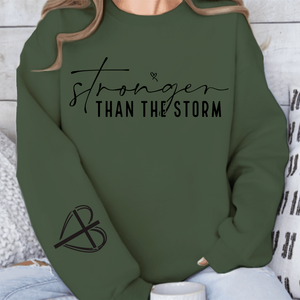Sweatshirt Unisex Stronger Than The Storm