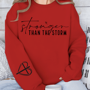 Sweatshirt Unisex Stronger Than The Storm