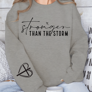 Sweatshirt Unisex Stronger Than The Storm