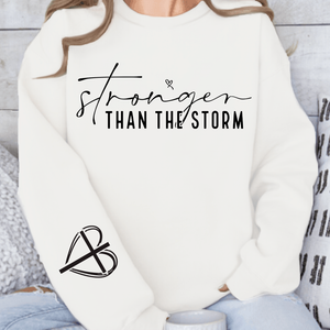 Sweatshirt Unisex Stronger Than The Storm