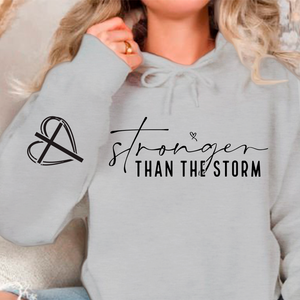 Hoodie Unisex Stronger Than The Storm