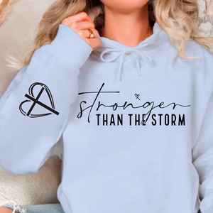 Hoodie Unisex Stronger Than The Storm