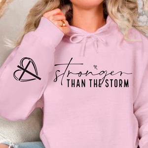 Hoodie Unisex Stronger Than The Storm
