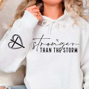 Hoodie Unisex Stronger Than The Storm