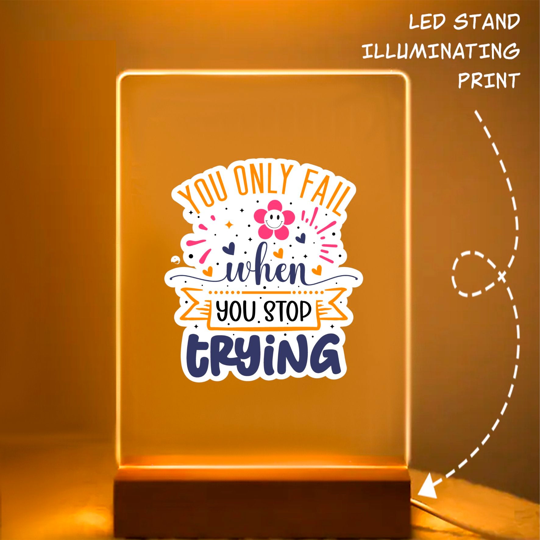 Glass Acrylic You Are Capable Of Amazing Things