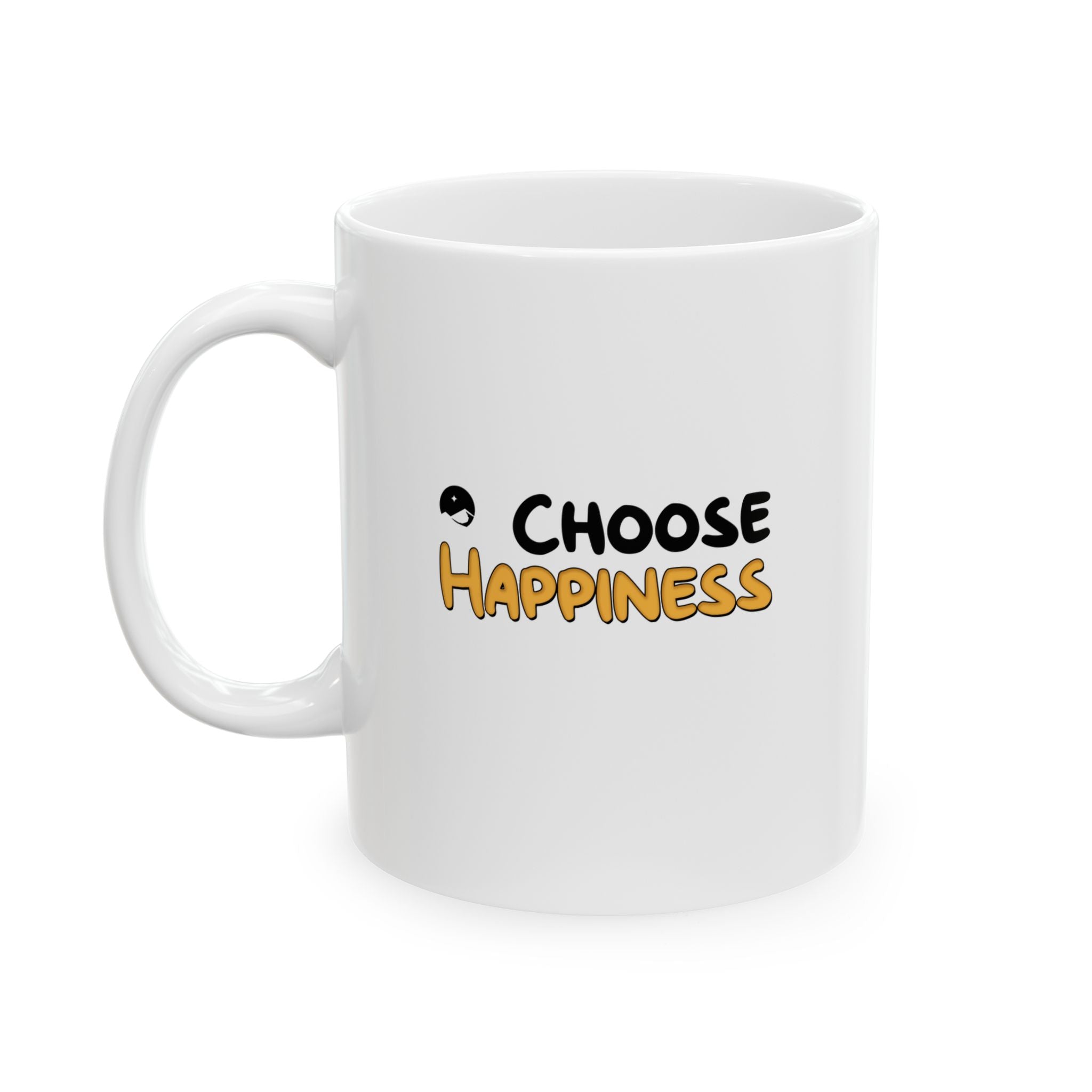 Choose Happiness Ceramic Mug, (11oz, 15oz)
