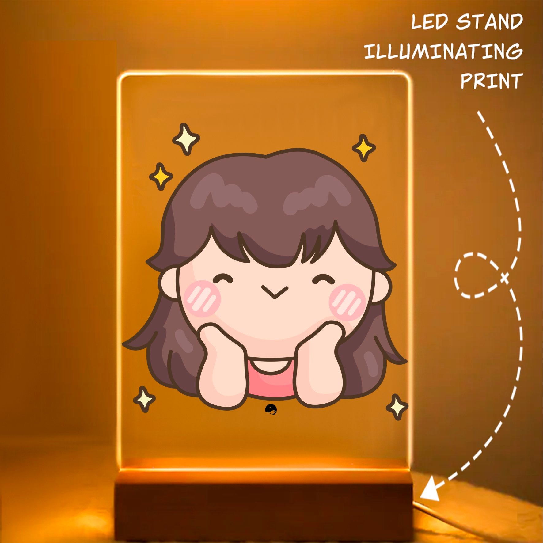 Glass Acrylic Shining