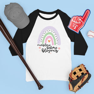 Unisex 3\4 Sleeve Baseball Tee