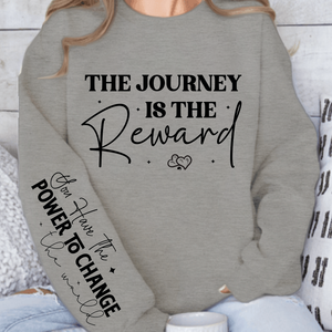 Sweatshirt Unisex The journey is the reward