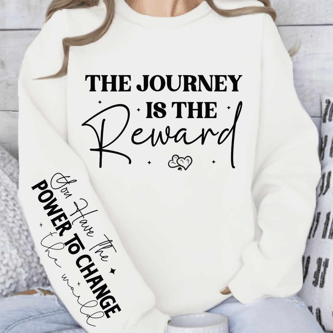 Sweatshirt Unisex The journey is the reward