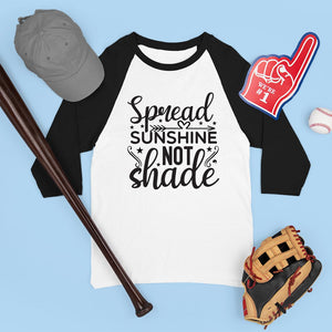 Unisex 3\4 Sleeve Baseball Tee