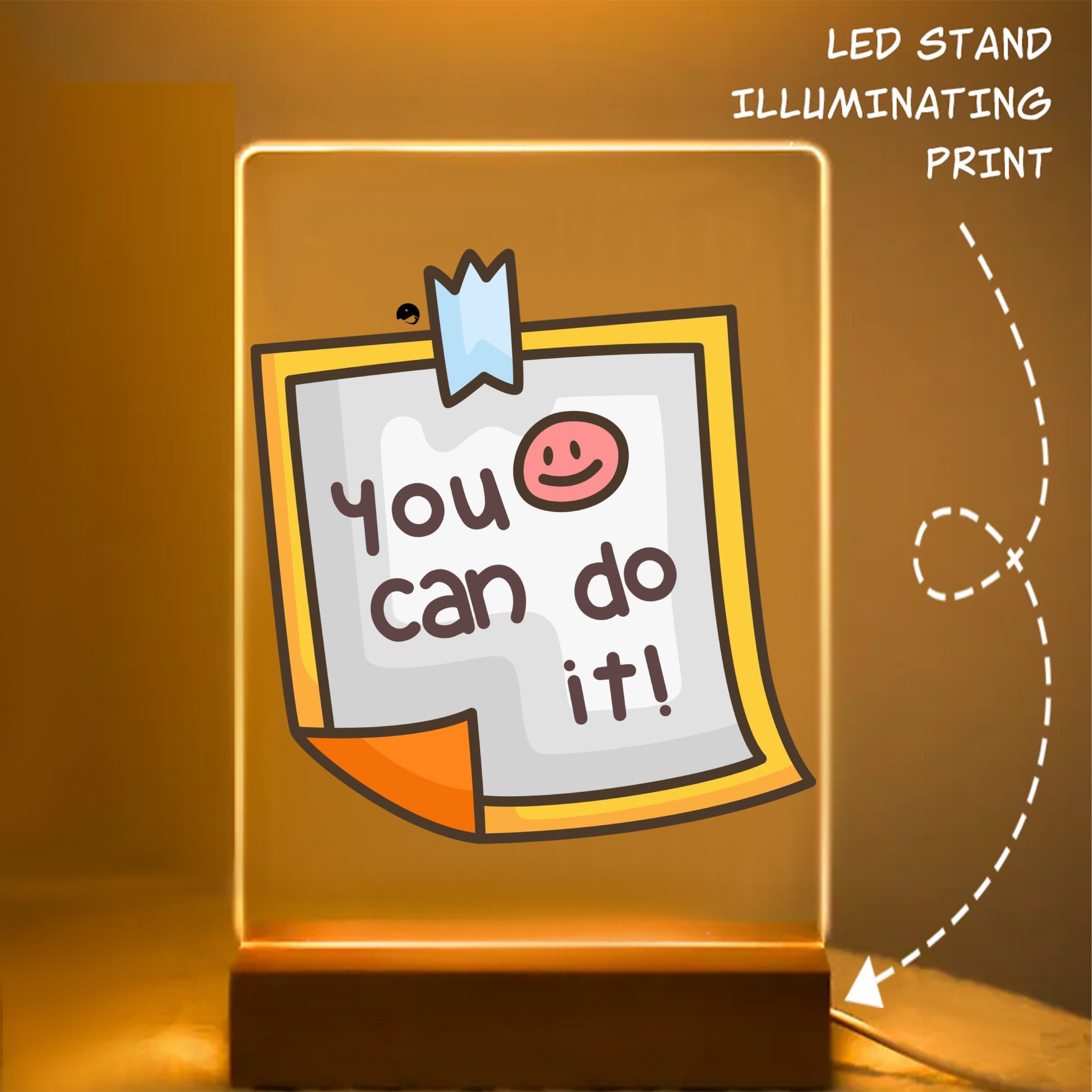 Glass Acrylic You Can Do It