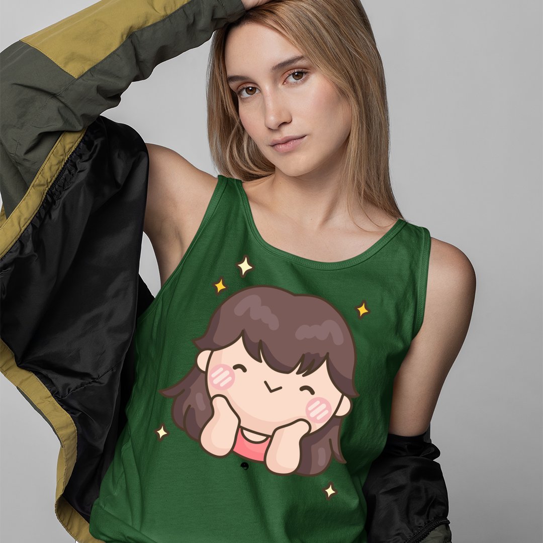 Unisex Jersey Tank Shining