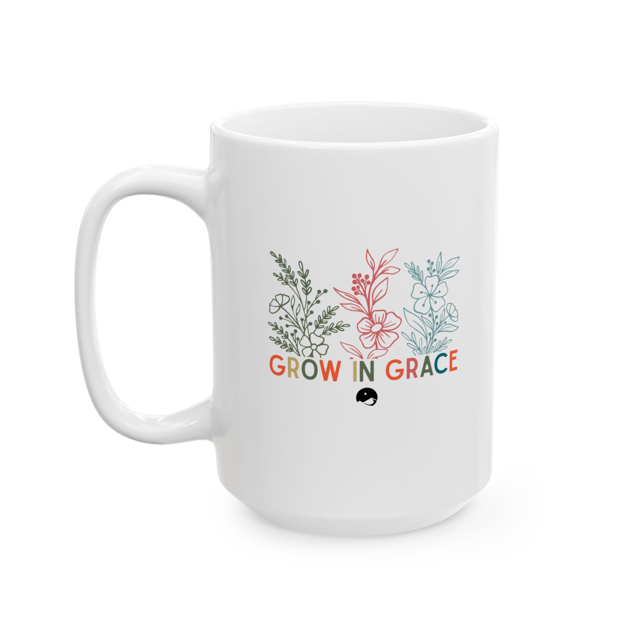 Grow In Grace Ceramic Mug, (11oz, 15oz)
