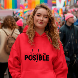 Hoodie Unisex To Do Es Posible
