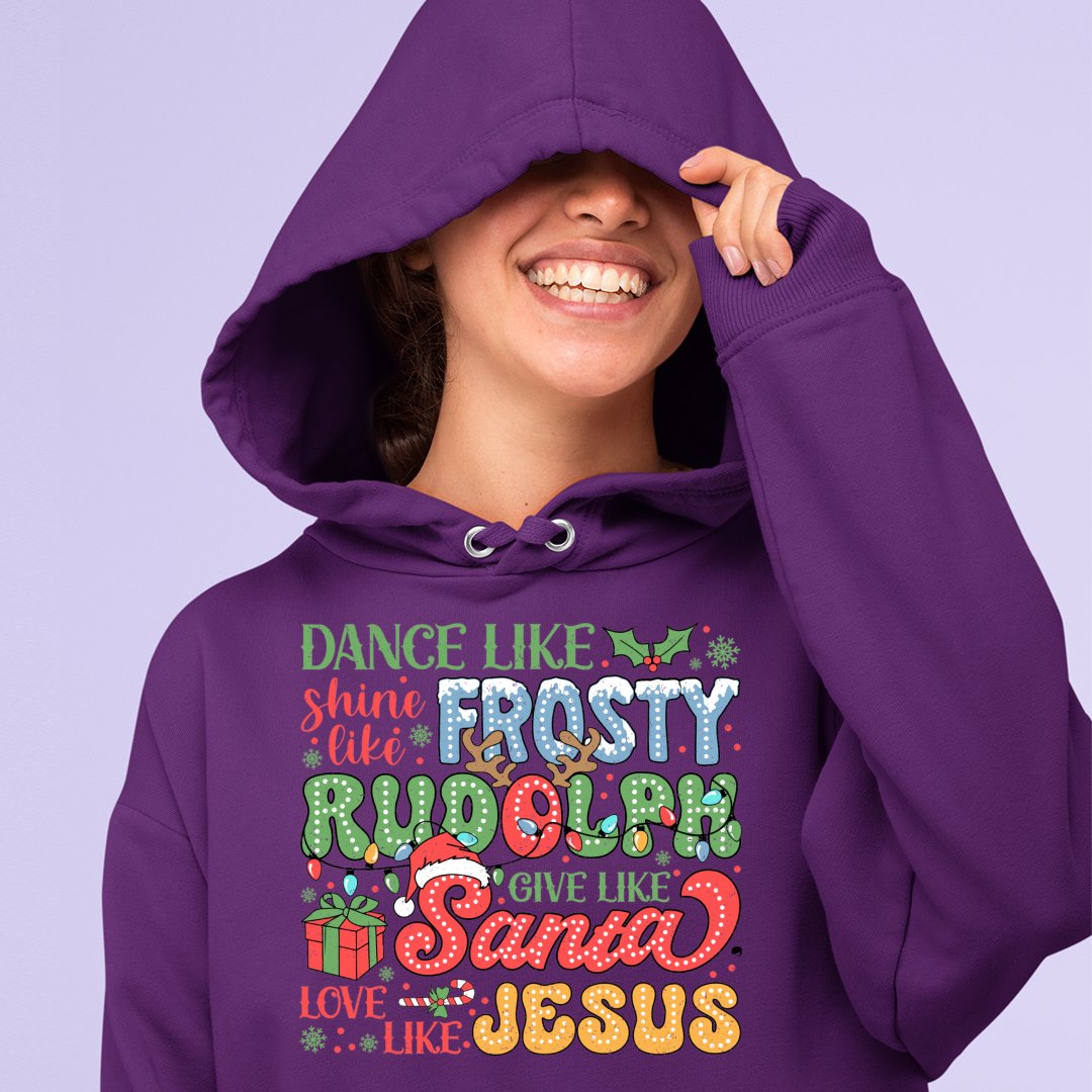 Hoodie Unisex Distressed Texture